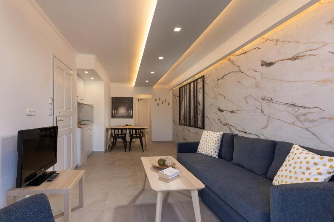 Castello Apartments Rethymno  Bagian luar foto